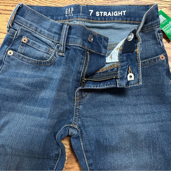 NWT Gap Kids Straight Leg Jeans Size 7 - Picture 4 of 8